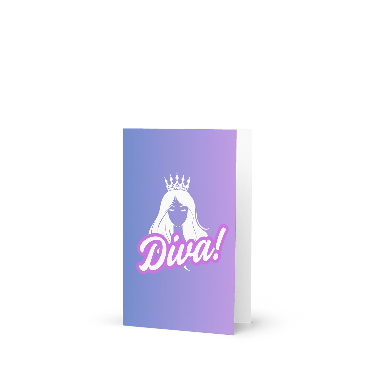 Diva Greeting Card