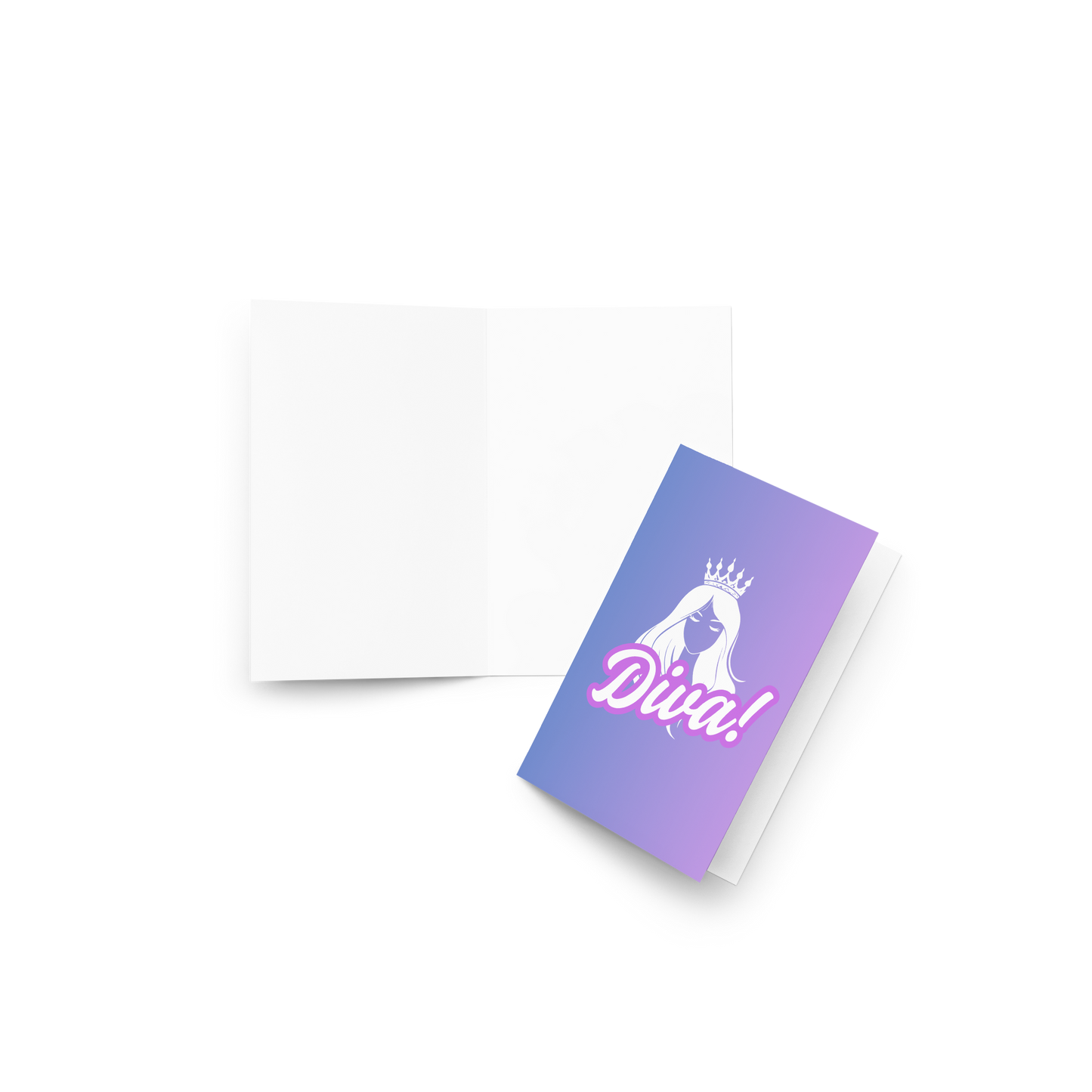 Diva Greeting Card