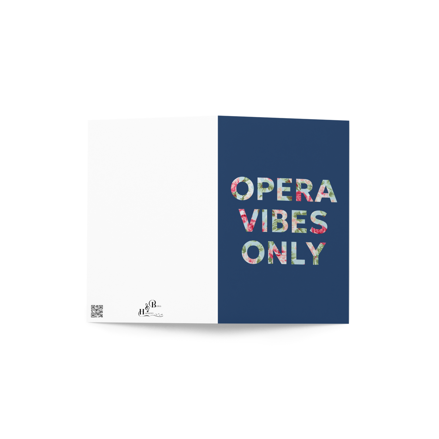 Opera Vibes Only Greeting Card