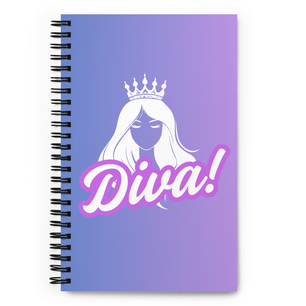 Diva Spiral Notebook