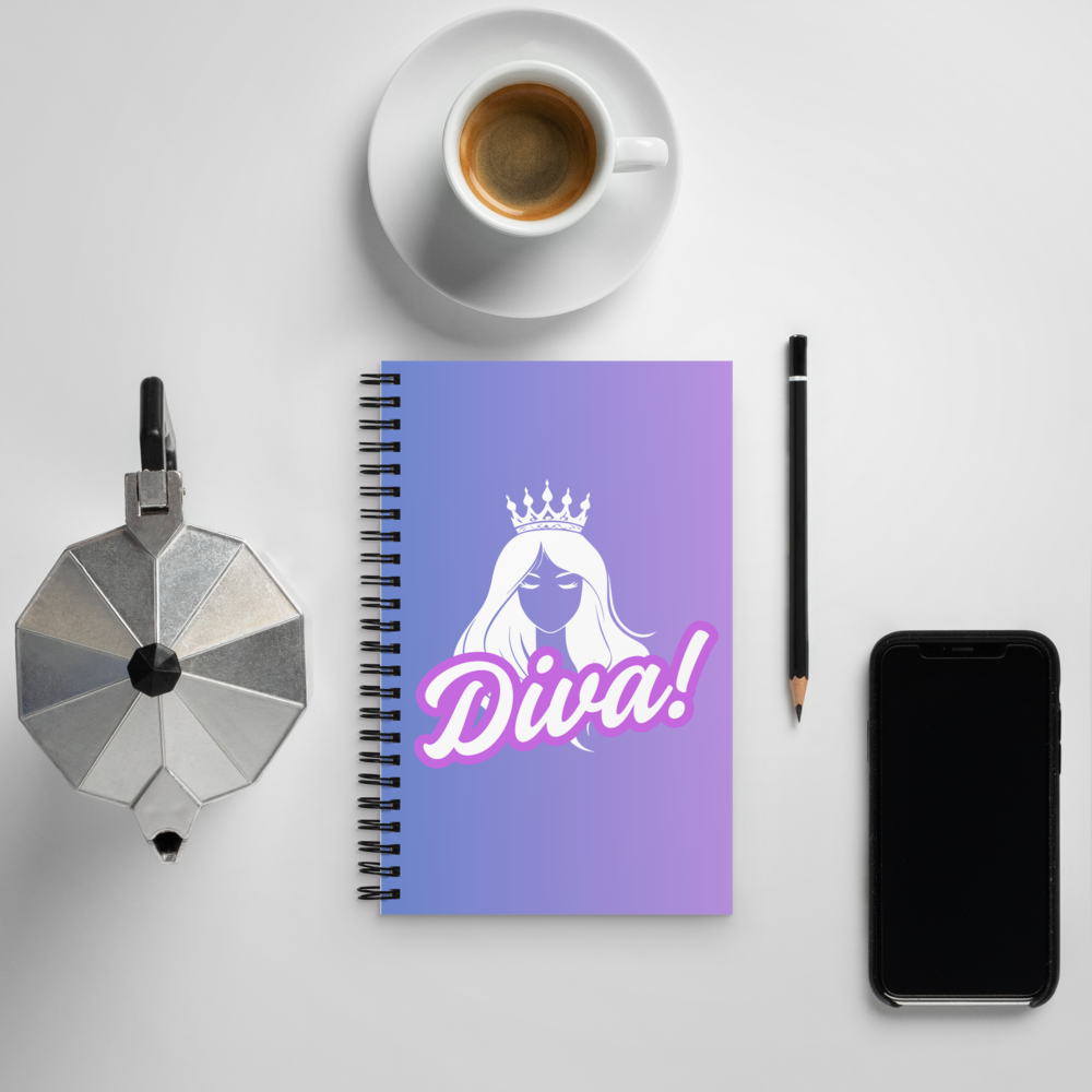 Diva Spiral Notebook