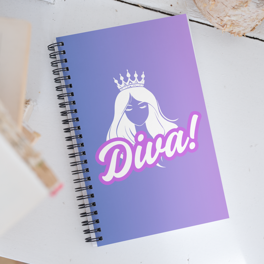 Diva Spiral Notebook