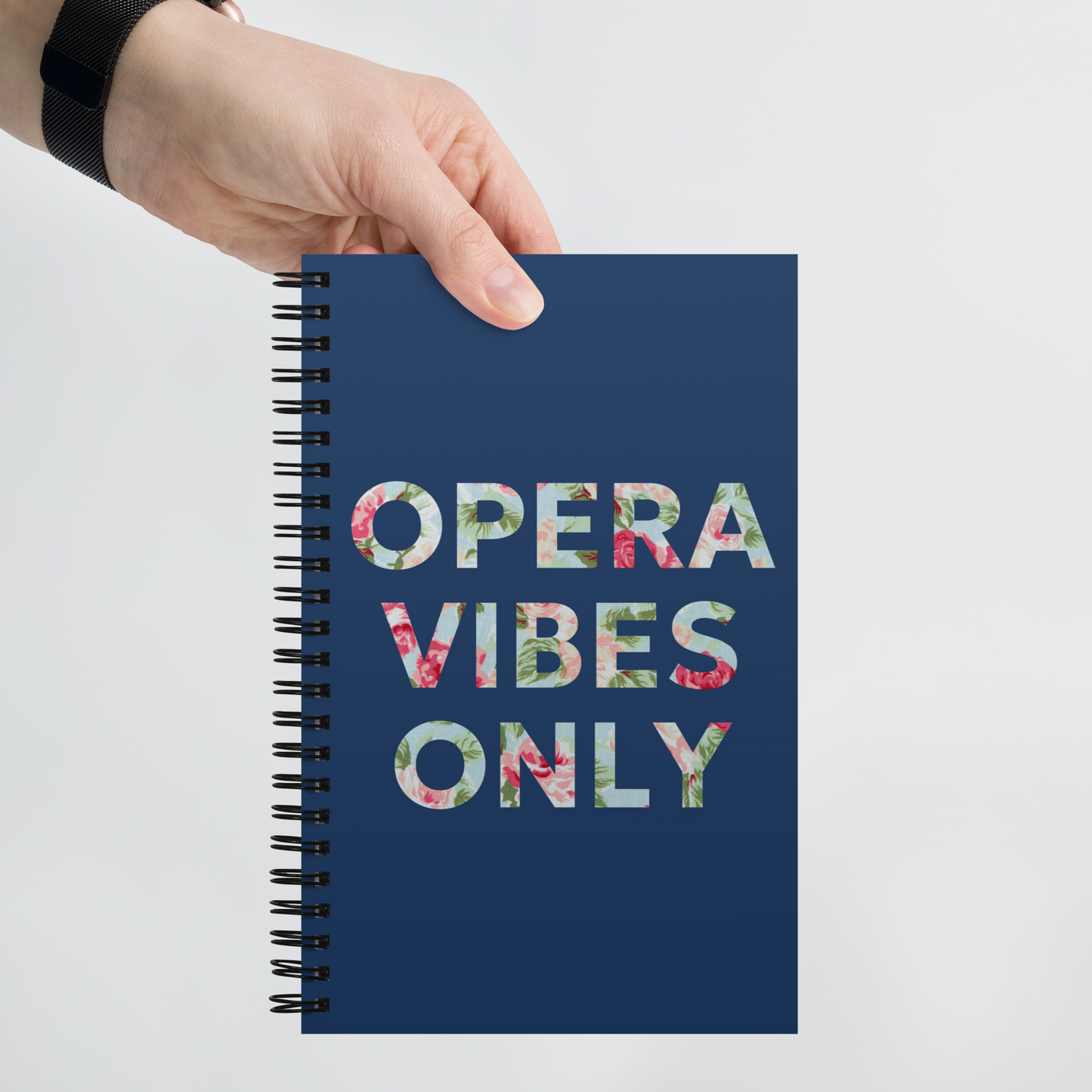 Opera Vibes Only Notebook
