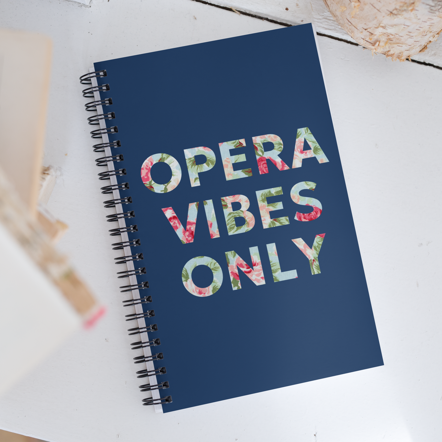 Opera Vibes Only Notebook