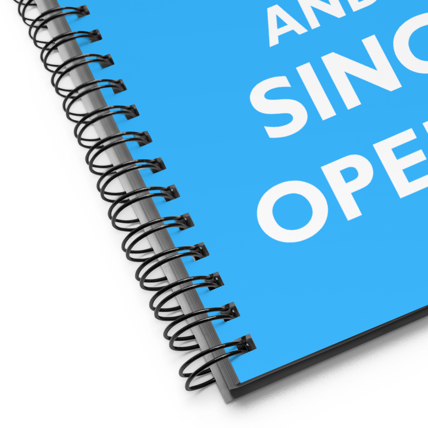 Keep Calm and Sing Opera Spiral Notebook