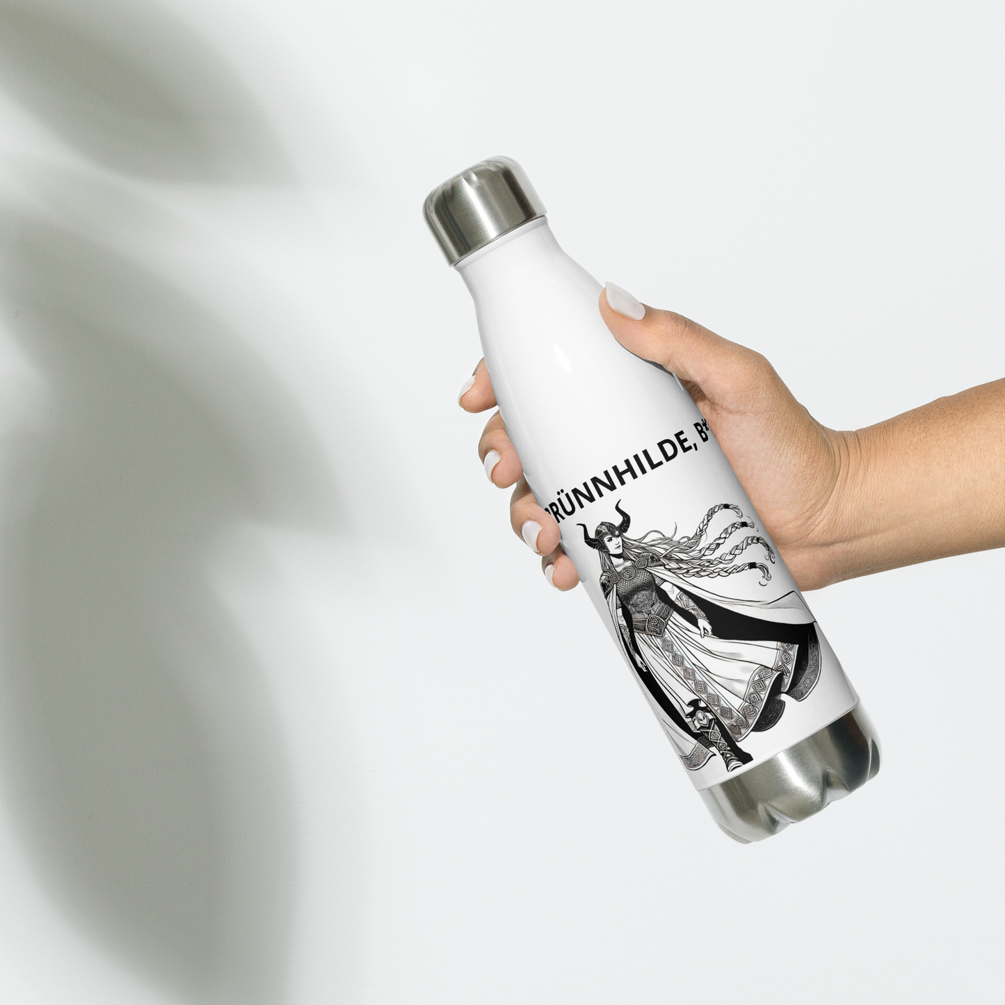 It's Brunnhilde, B*tch! Stainless Steel Water Bottle