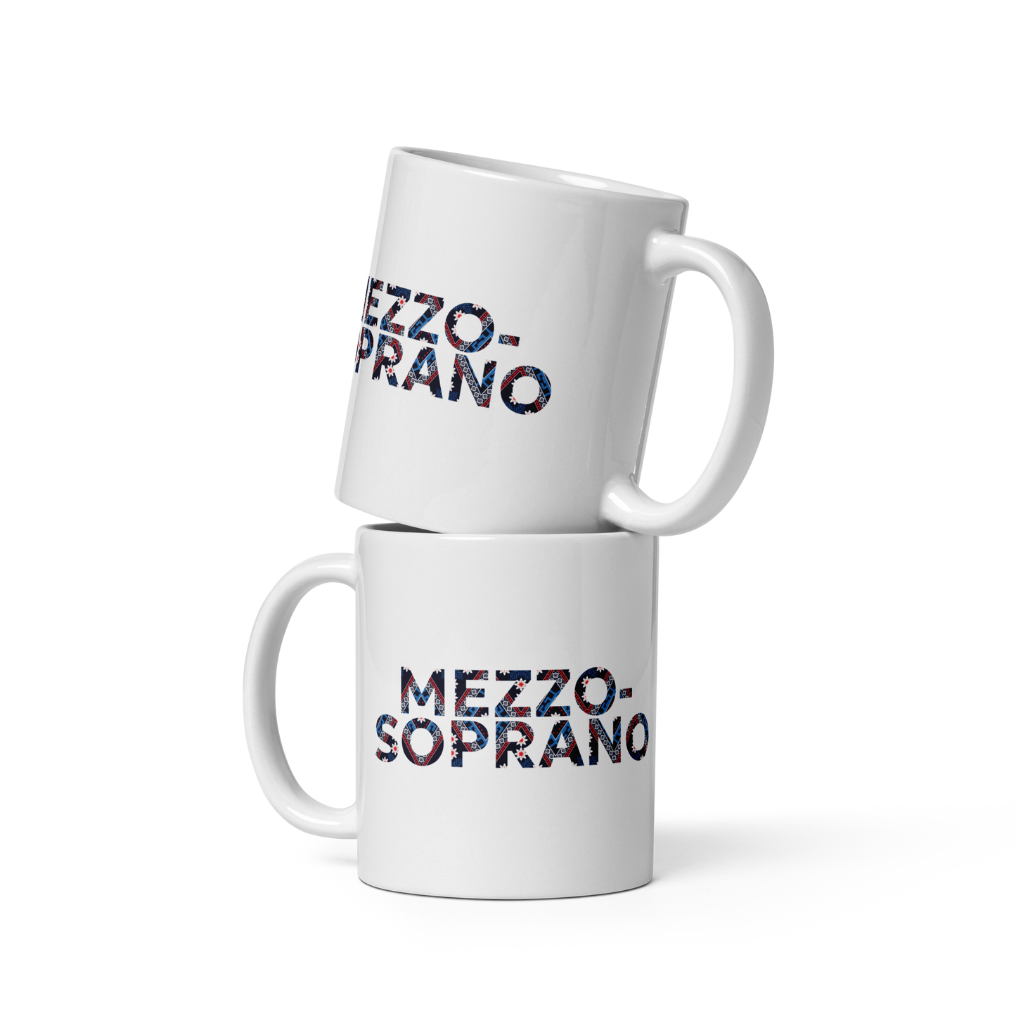 Mezzo Soprano White Glossy Mug