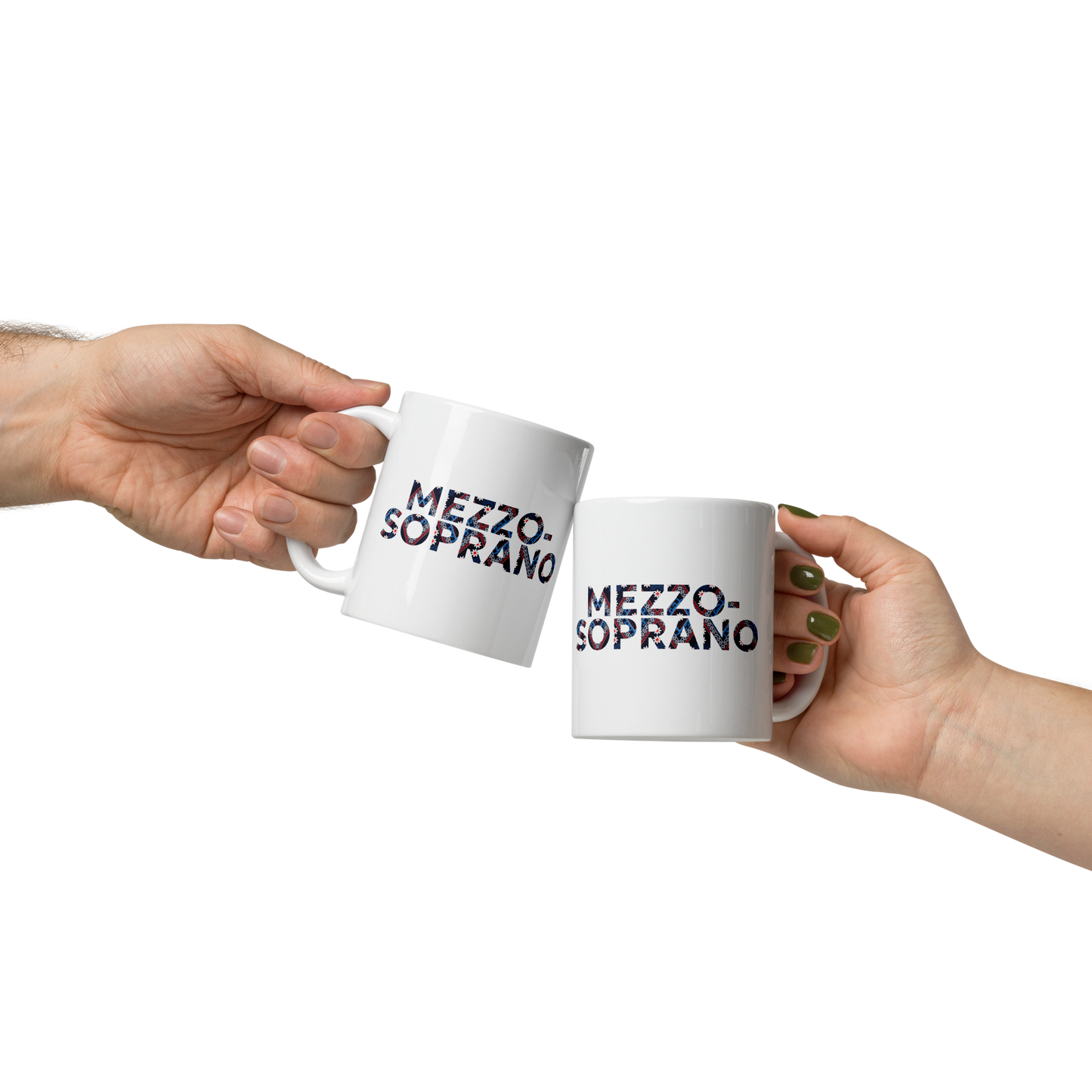 Mezzo Soprano White Glossy Mug