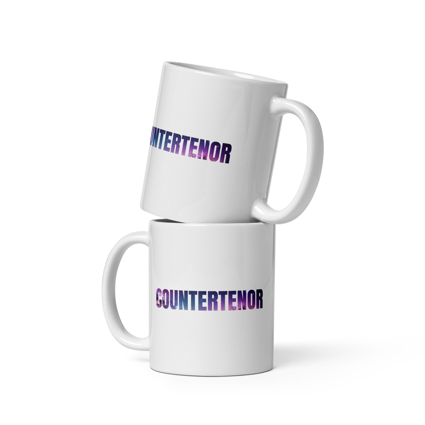 Countertenor White Glossy Mug