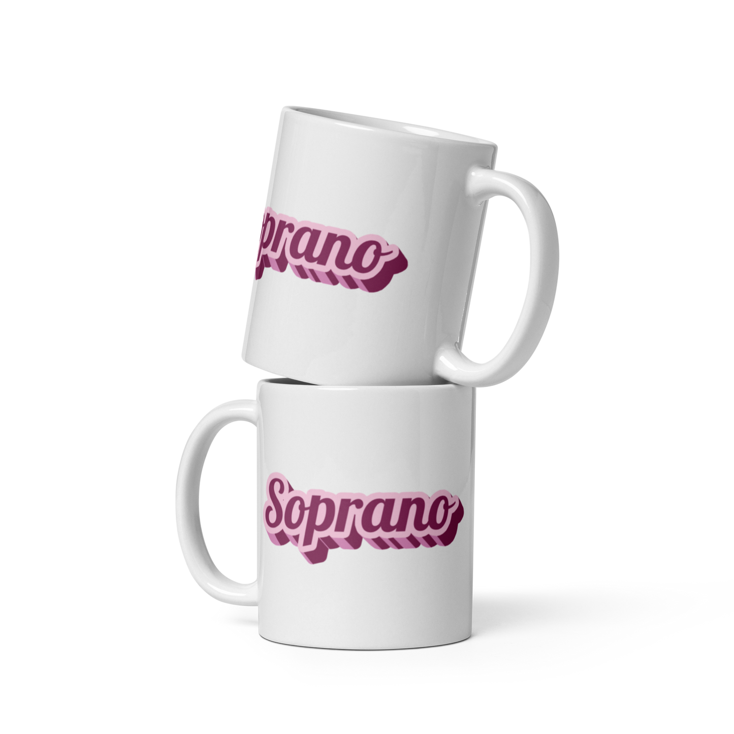 Soprano White Glossy Mug
