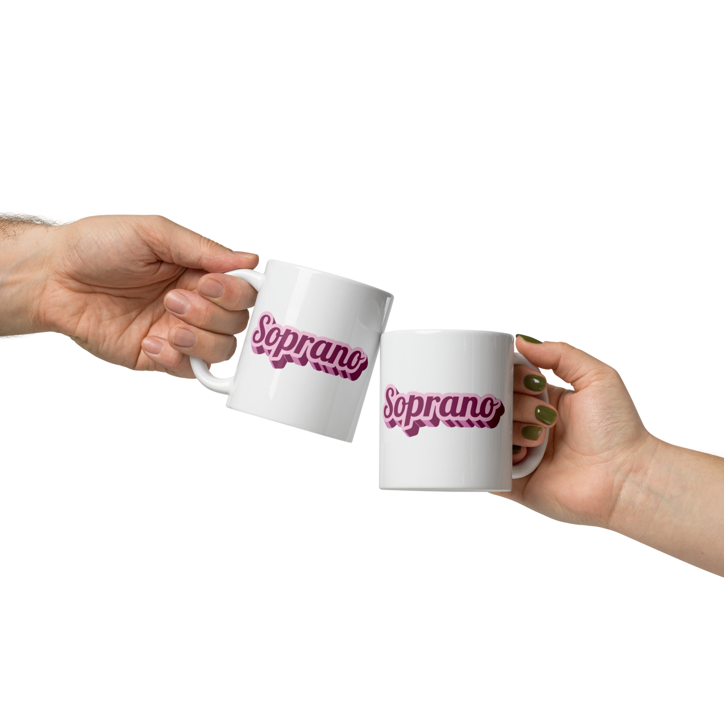 Soprano White Glossy Mug