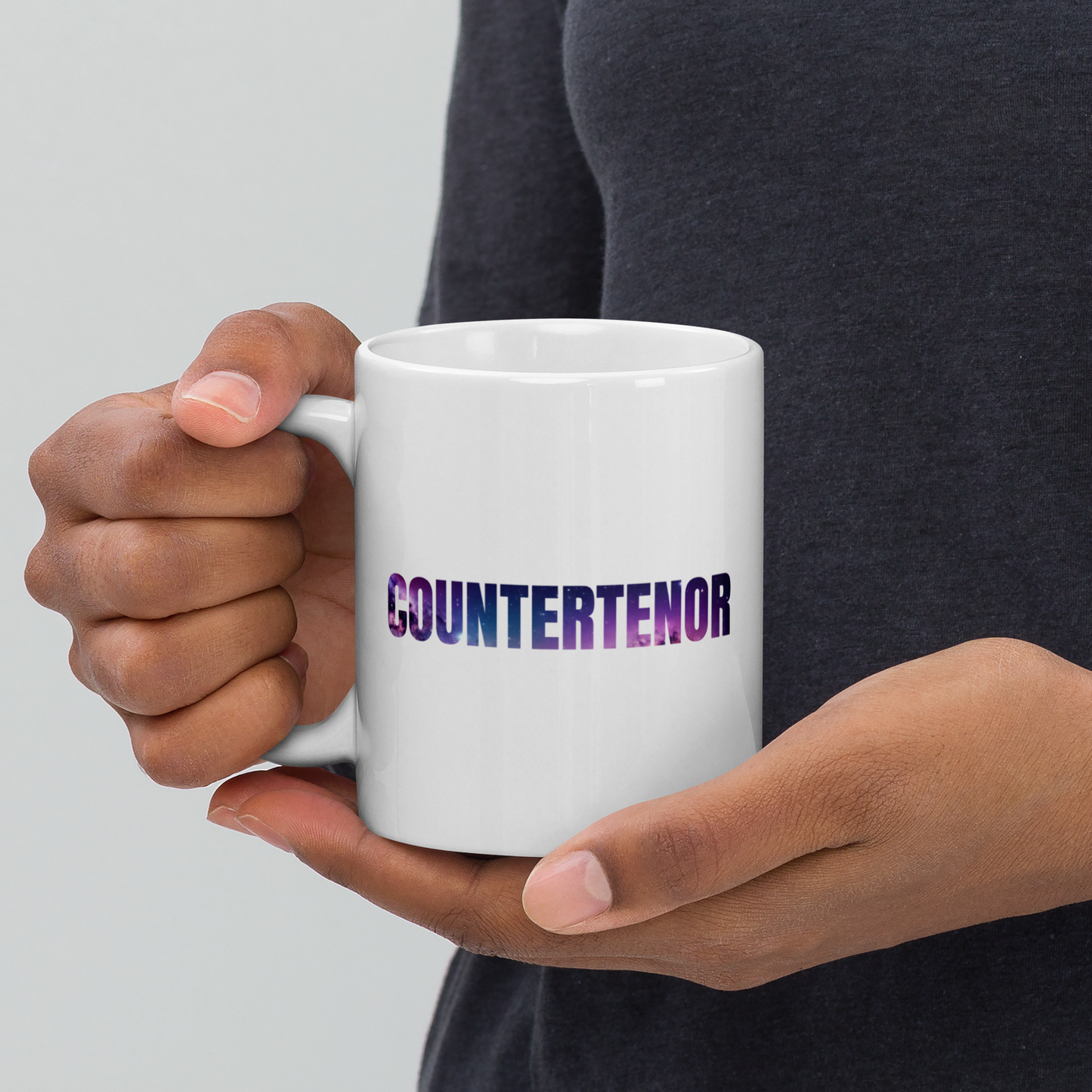 Countertenor White Glossy Mug