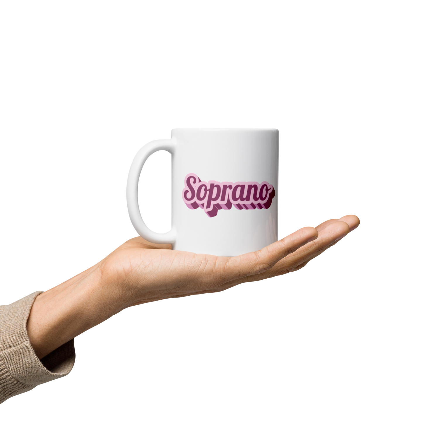 Soprano White Glossy Mug