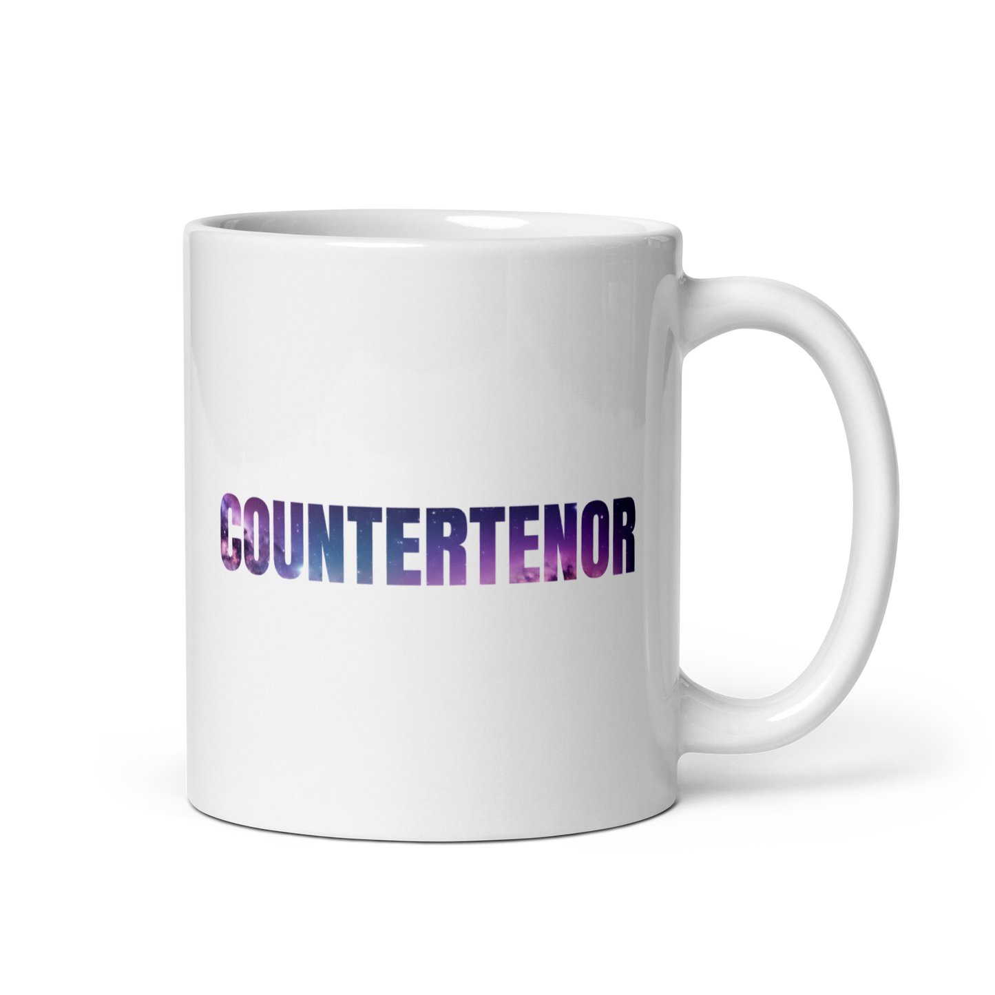Countertenor White Glossy Mug