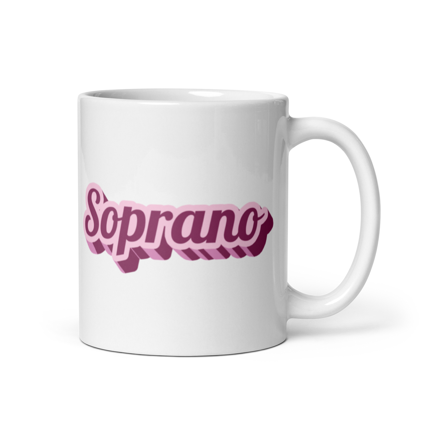 Soprano White Glossy Mug