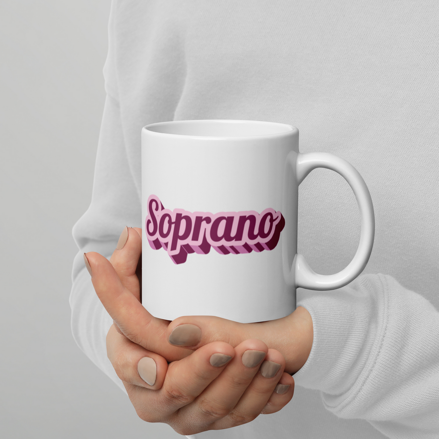 Soprano White Glossy Mug