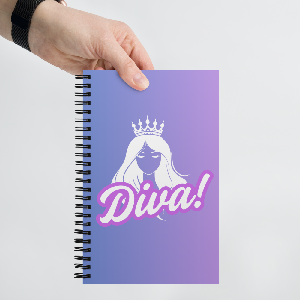 Diva Spiral Notebook