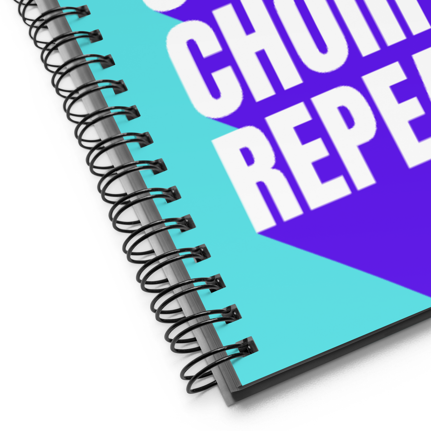 Eat Sleep Choir Repeat Spiral Notebook
